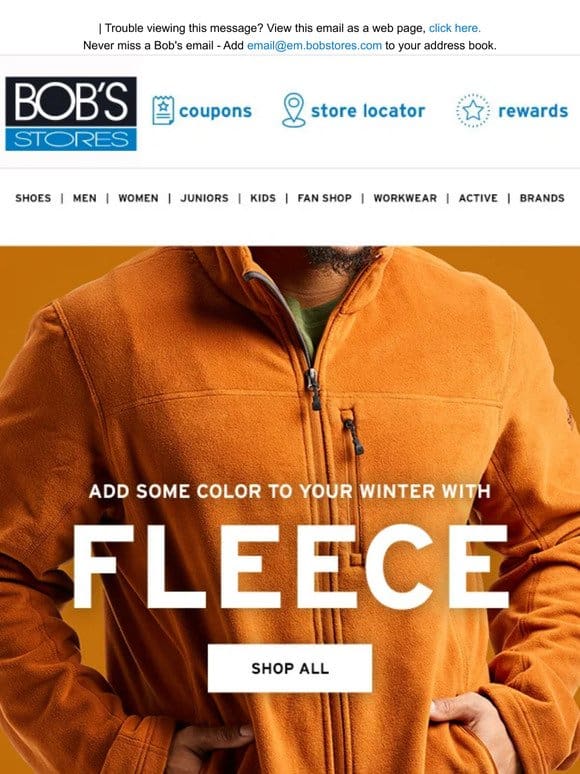 Add Some Color with FLEECE