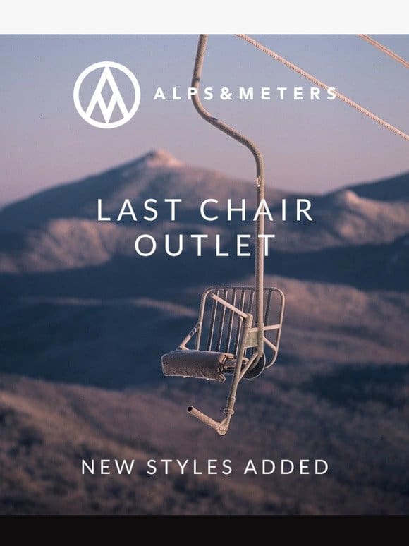 **Additions to Last Chair Outlet