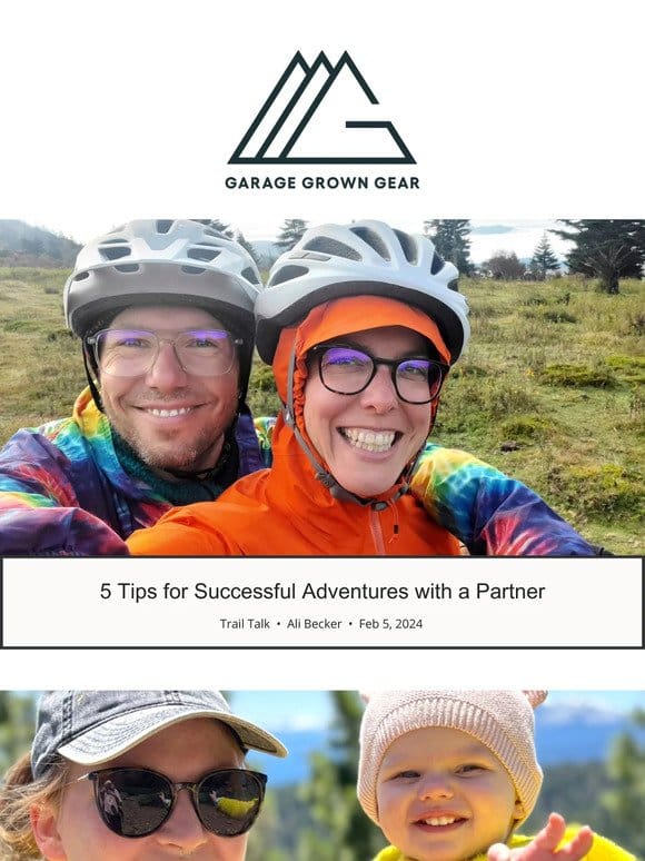 Adventure Couples， LEVE Alpha Hoodies & Trail Hats