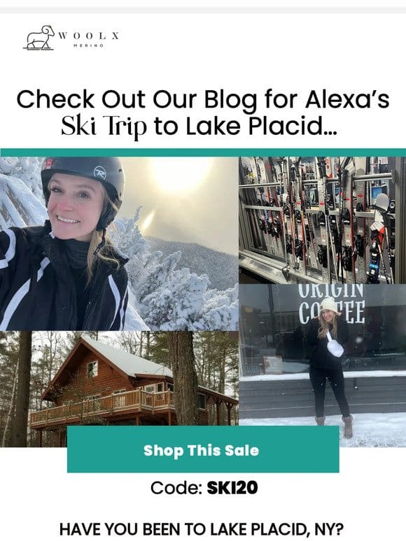 Alexa Went Skiing & You Should， Too!