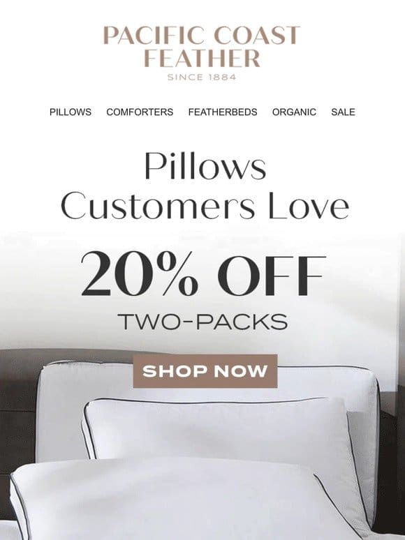 All Bedrooms Deserve Luxury Pillows