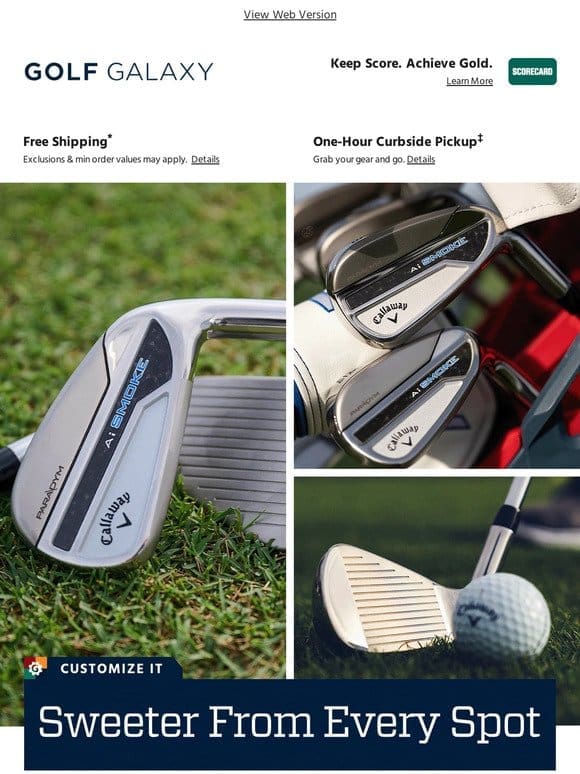 All-new Callaway Paradym Ai Smoke irons are out now!­