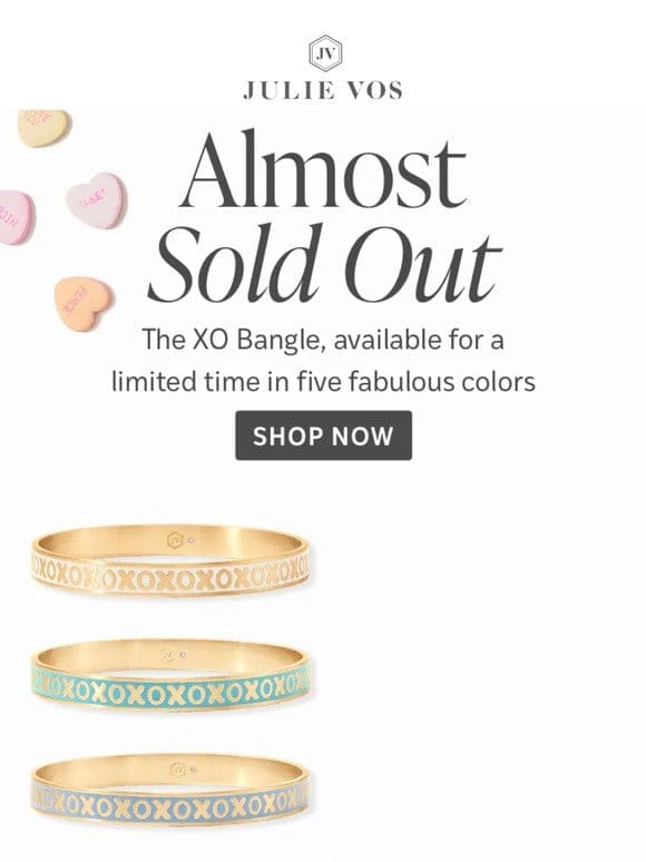 Almost Sold Out: The XO Bangle ✨