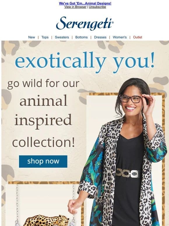 Are You Wild About Animal Prints & The Super Bowl? We are， Too!