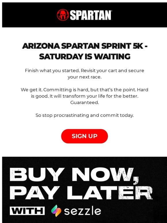 Arizona Spartan Sprint 5K – Saturday is waiting