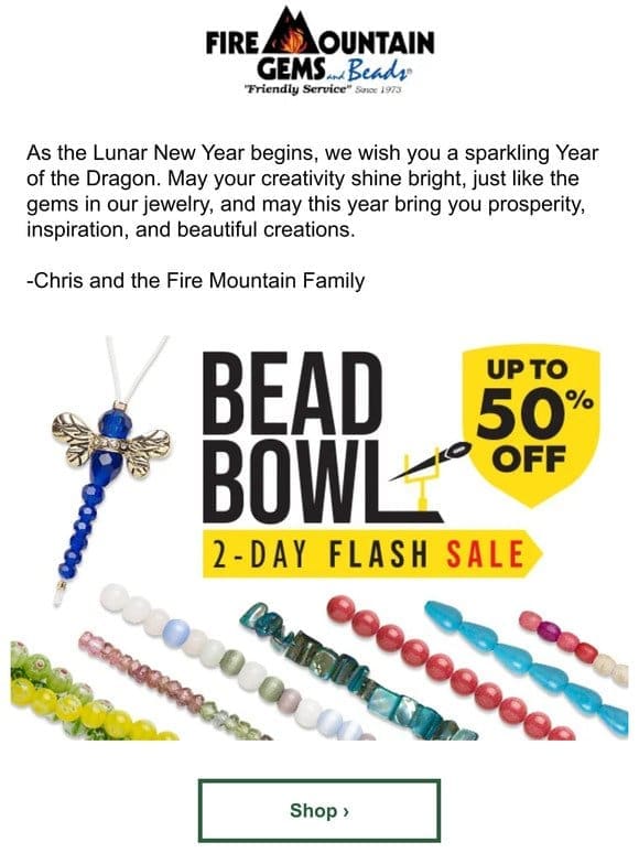 BEAD Bowl Bonanza! Save Up to 50% Two Days Only