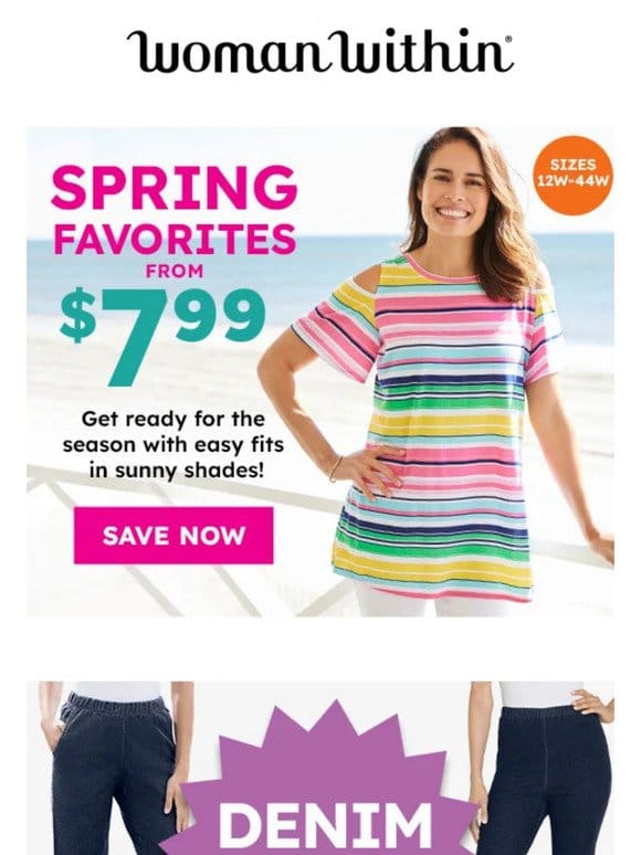 BEST DAY EVER! From $7.99 PERFECT Tees & Tunics!