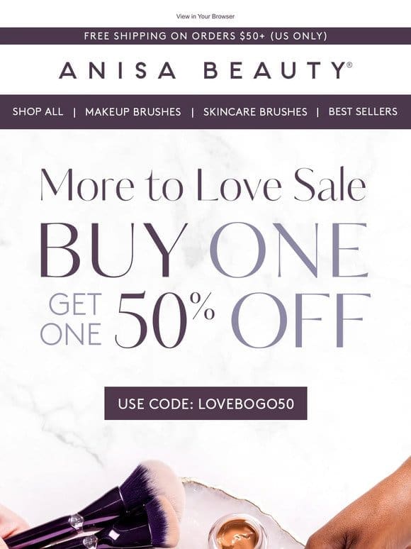 BOGO 50% Off Sitewide: Get One 50% Off Just for You