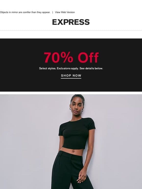 BOGO 50% off pants to elevate your everyday