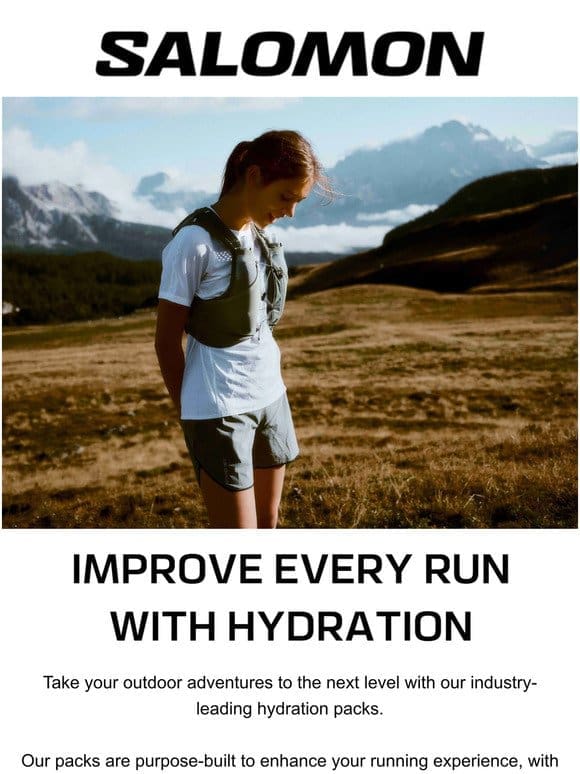 Beat the heat with our hydration solutions