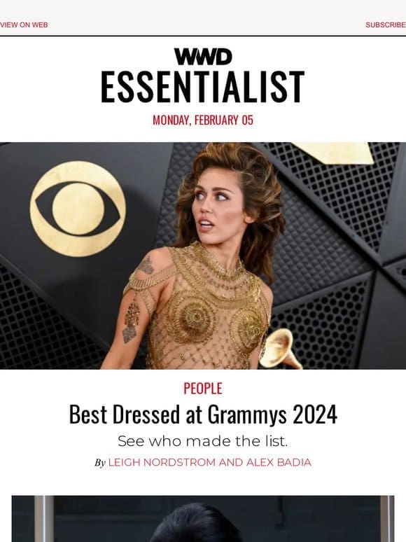 Best Dressed at Grammys 2024