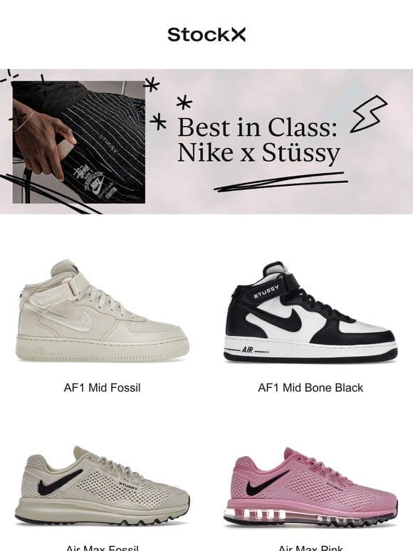 Best in Class: Nike x Stüssy