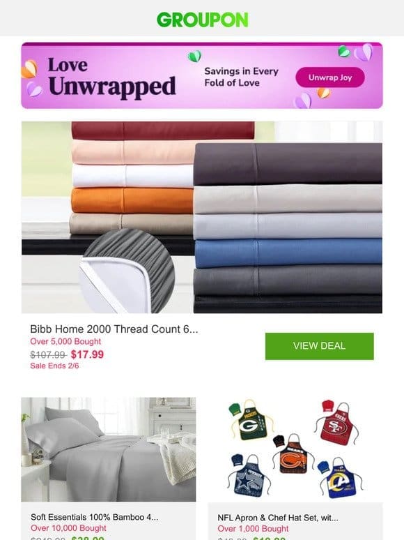 Bibb Home 2000 Thread Count 6… and More