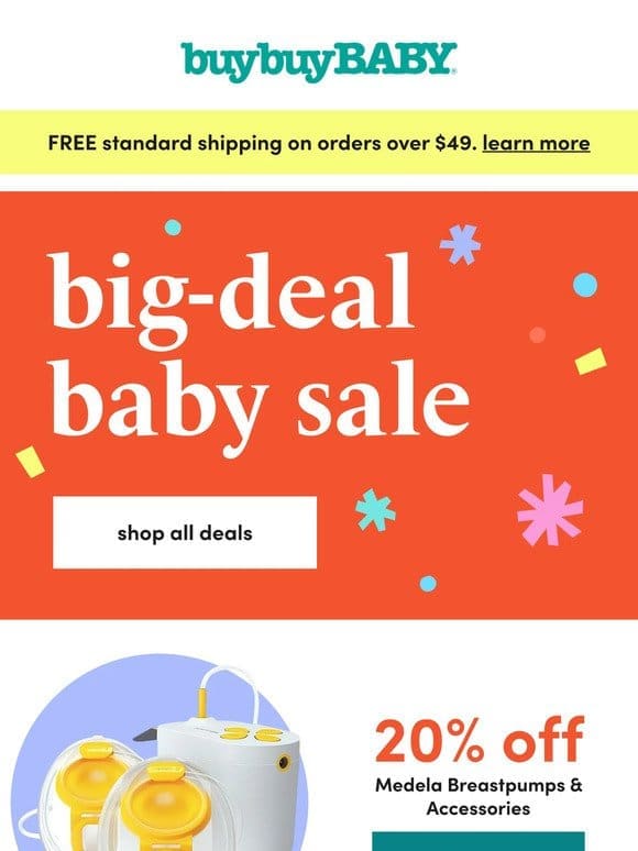 Big Deal Baby Sale: Up to 40% off inside!​