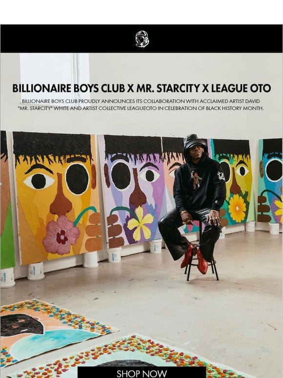 Billionaire Boys Club x Mr. StarCity x League OTO
