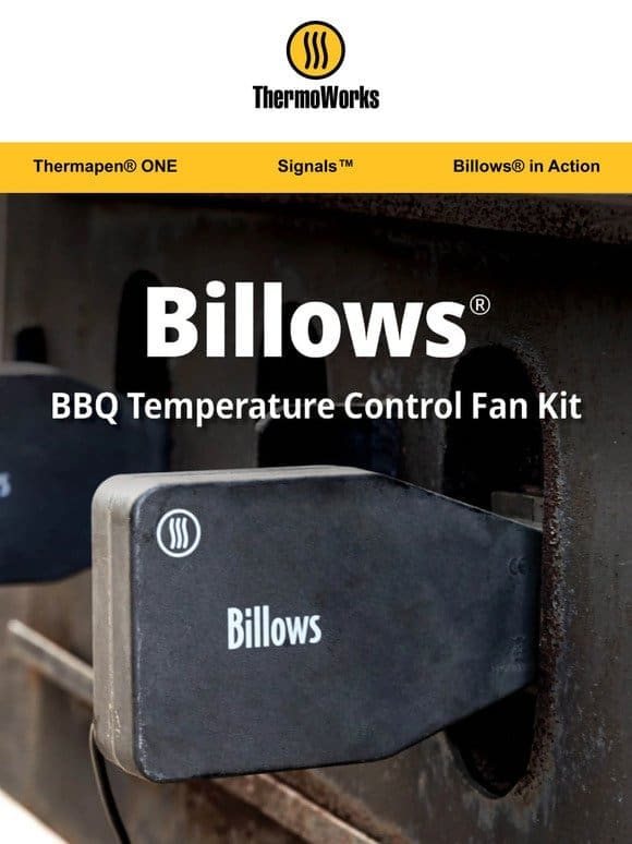 Billows BBQ Temperature Fan – Control Your Cook