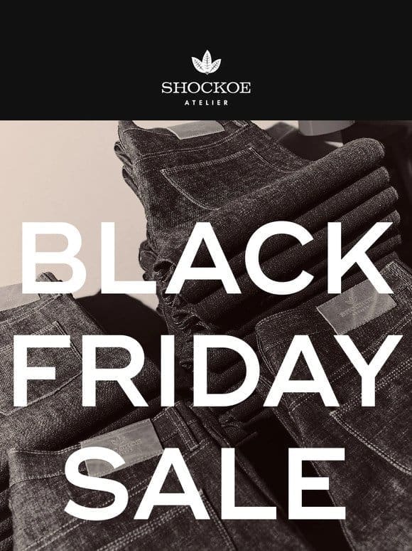 Black Friday Sale Extended — 20% Off Site Wide