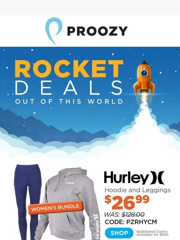 Blast off with our unbeatable Rocket Deals!
