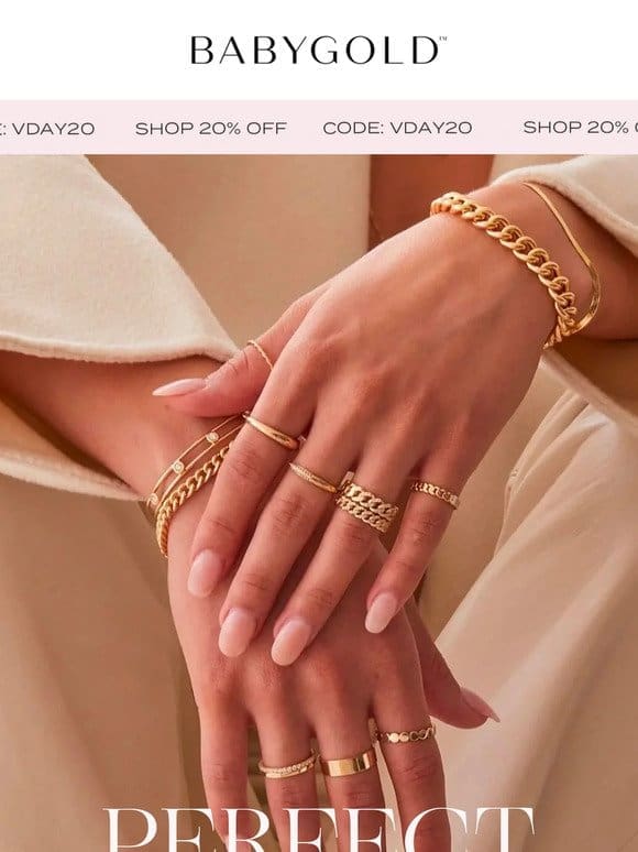 Build Your Ring Stack + Exclusive 20% Off!