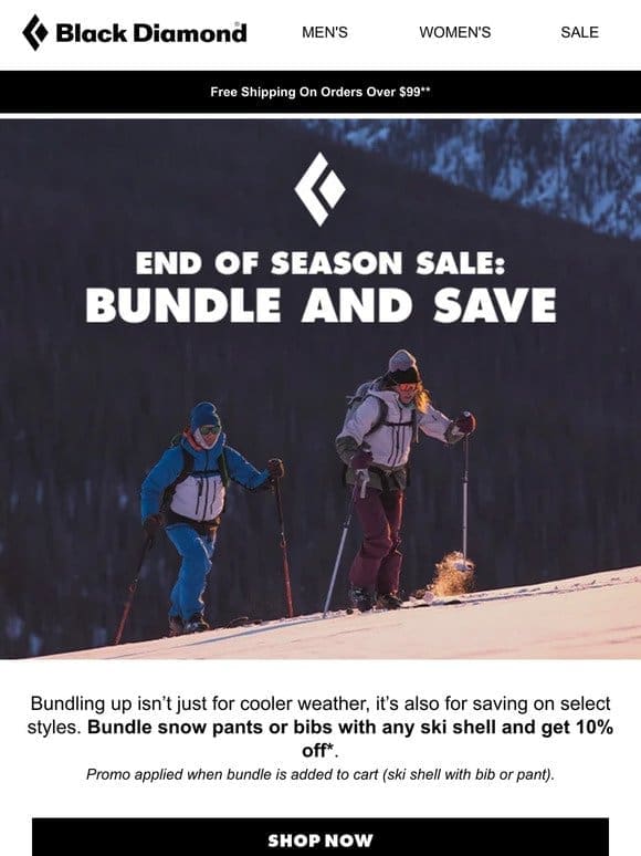 Bundle Up and Save