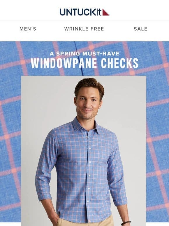 CHECK Out This Spring-Ready Shirt