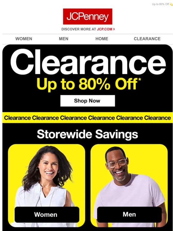 Can it be Clearance? YES!