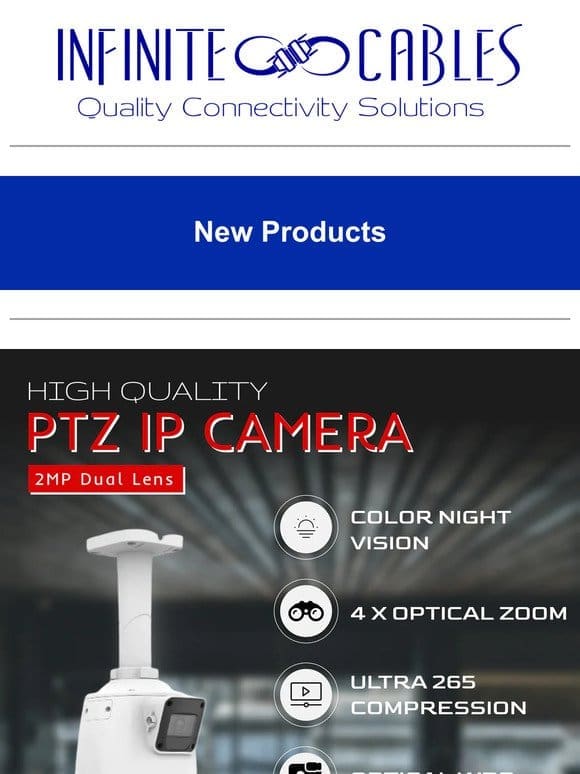 Capture Every Angle: 2MP Dual Lens PTZ IP Camera with 4x Optical Zoom!
