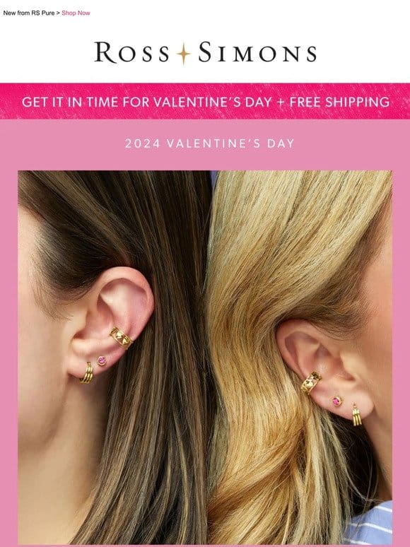 Celebrate Galentine’s Day with matching sets from the Perfect Pairs Collection