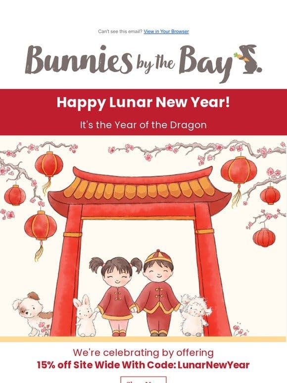 Celebrate Lunar New Year With Savings ❤️