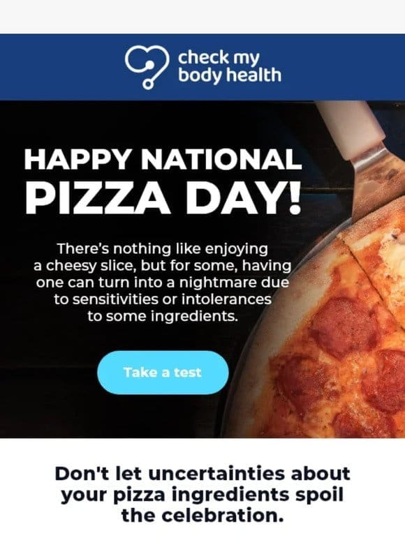 Celebrate Pizza Day without discomfort!