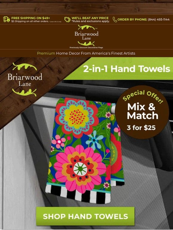 Check out our latest Hand Towels
