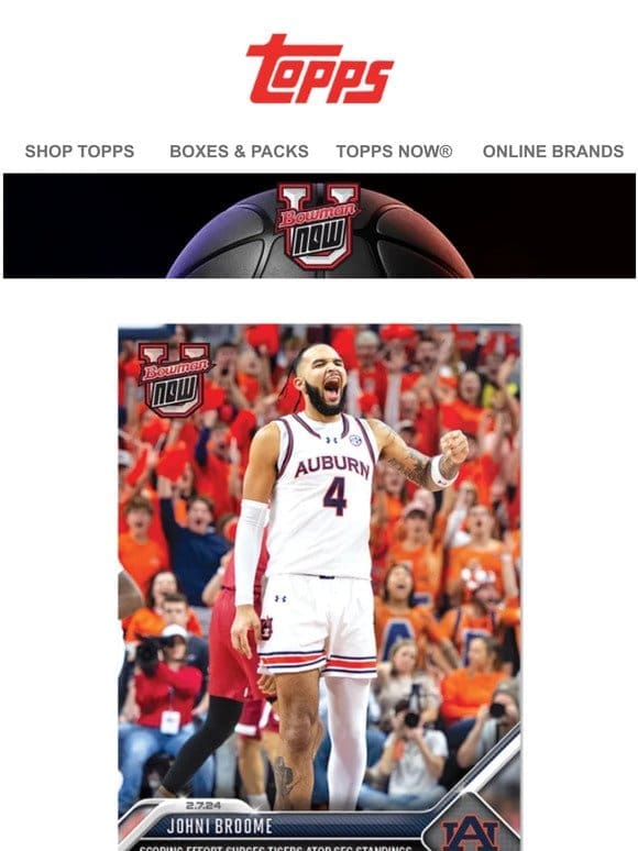 Check out the latest drops on Topps.com!