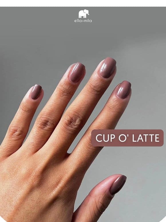Coffee… but for your nails ☕️