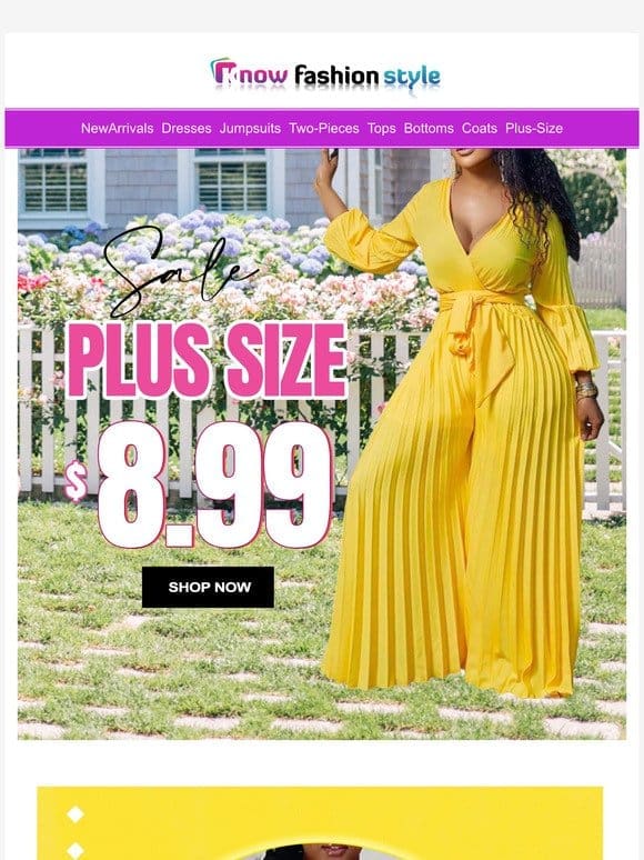 Come in please Plus size outfits sale low to $8.99