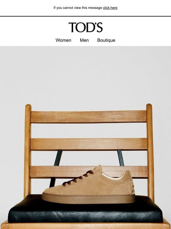 Contemporary style: Tod’s sneakers