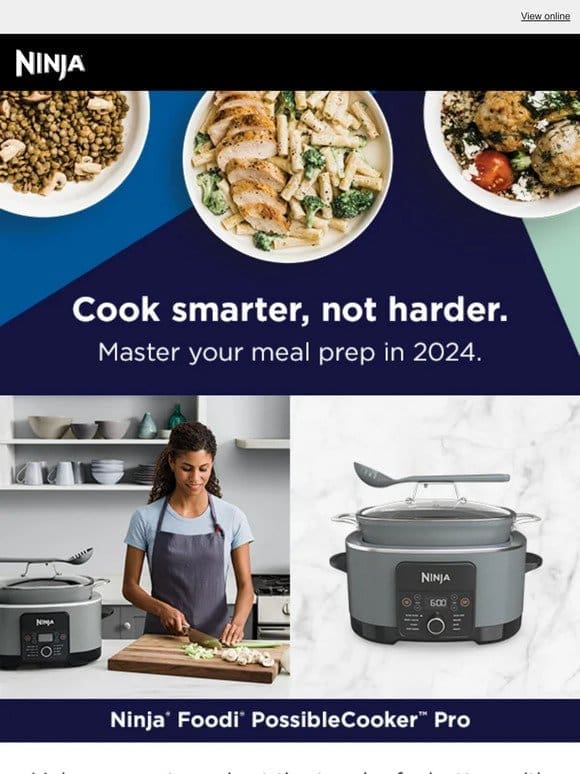 Cook smart with Ninja.