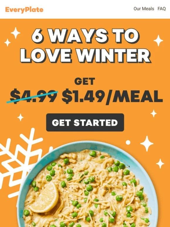 Cozy up to $1.49/meal