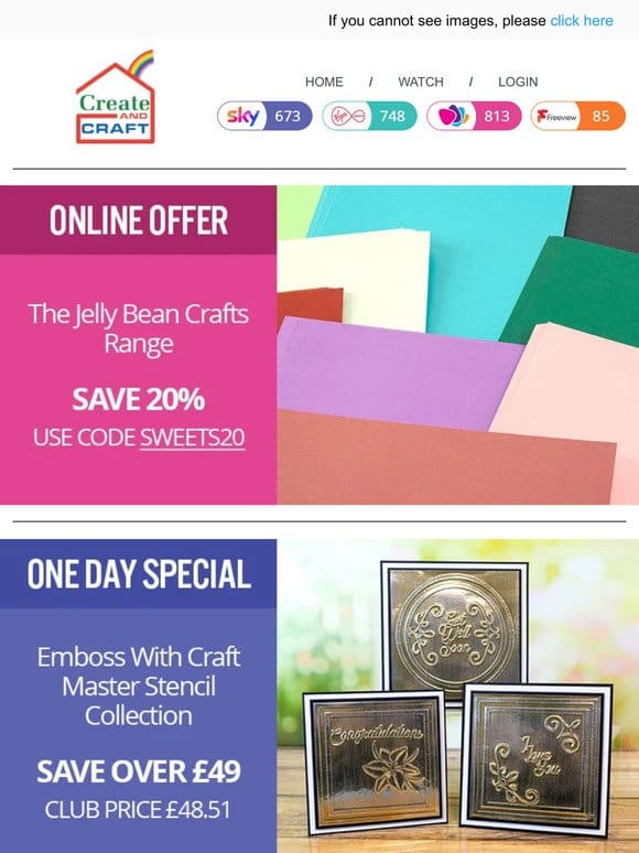 Craft Master One Day Special!