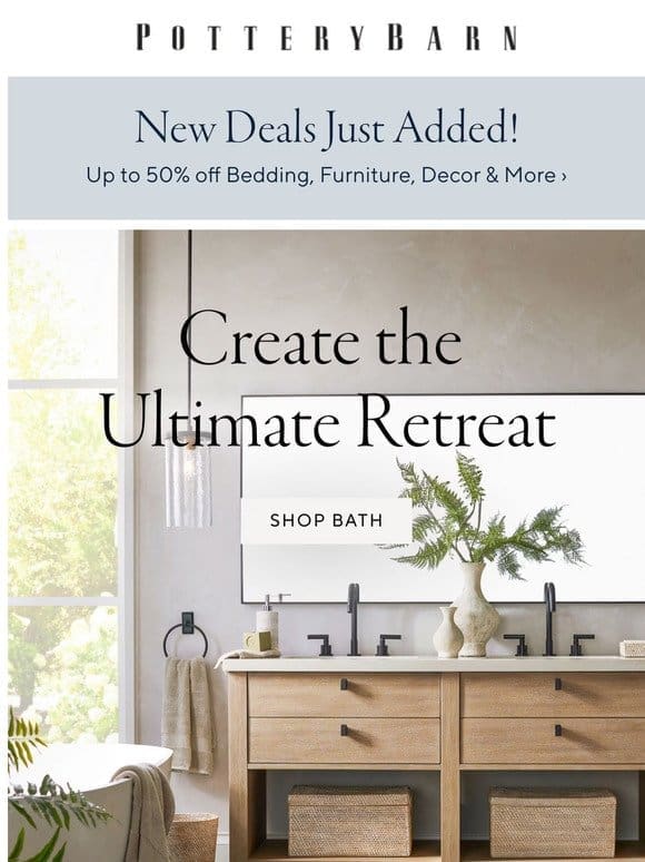 Create the ultimate retreat