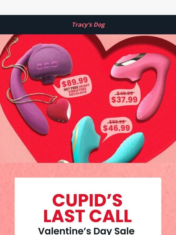 Cupid’s Last Call   V-DAY SALE