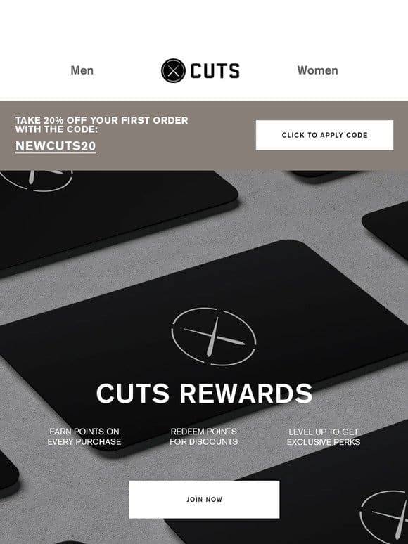 Cuts Rewards: Earn Points & Save