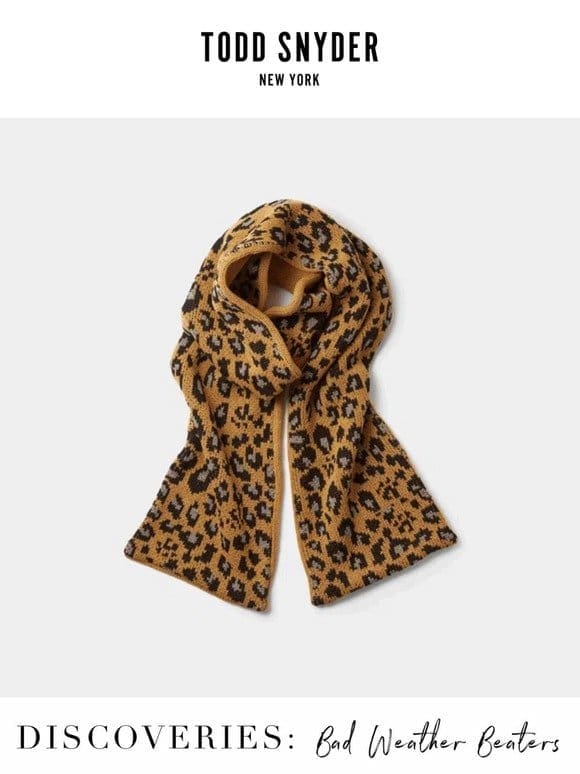 DISCOVERIES: Cashmere Scarves， Leather Gloves + More
