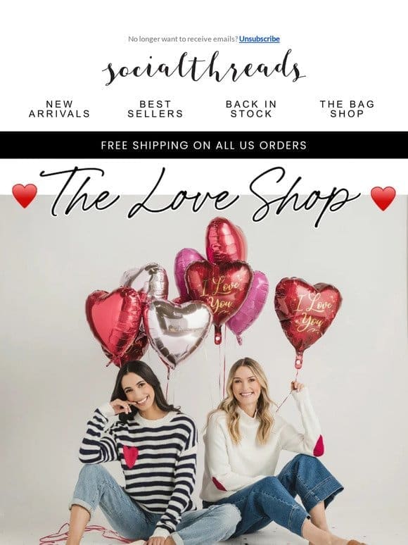 DON’T MISS OUT – The Love Shop is SELLING OUT!