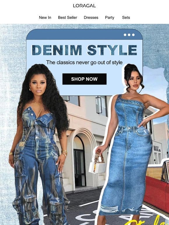 Denim outfits: Classic never goes out of style