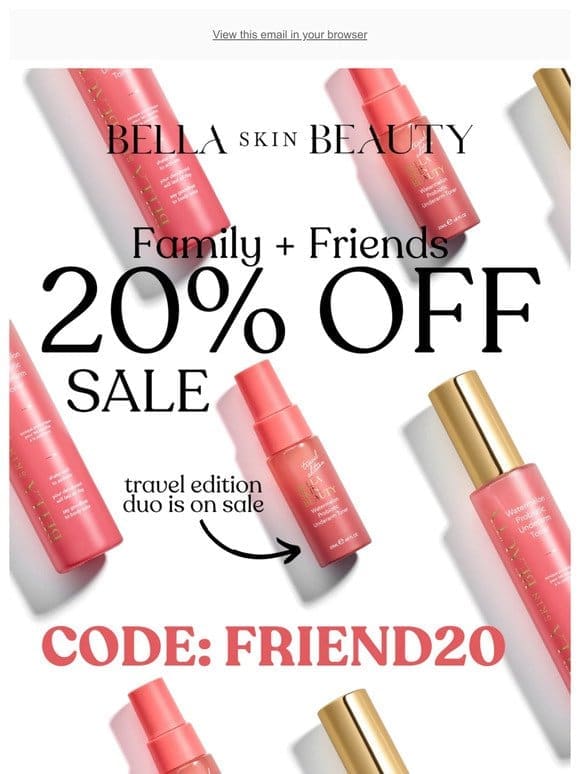 Did You Get Your 20% OFF Yet?
