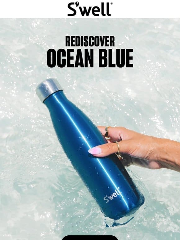 Did You Know Our Ocean Blue Bottle Is Now Made From 91% Recycled Stainless Steel?