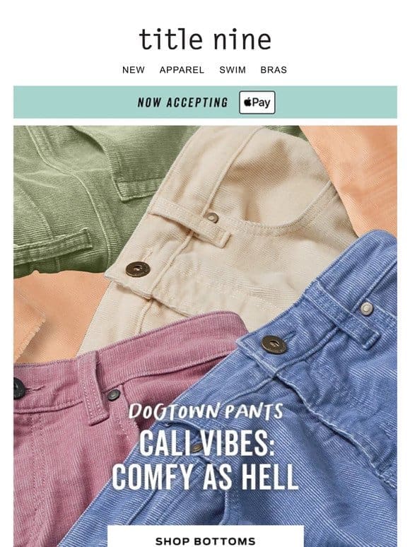 Dogtown Pants are BACK