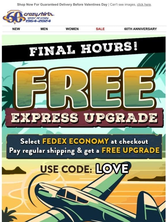 Don’t Miss Out – Free Express Upgrade Final Hours!