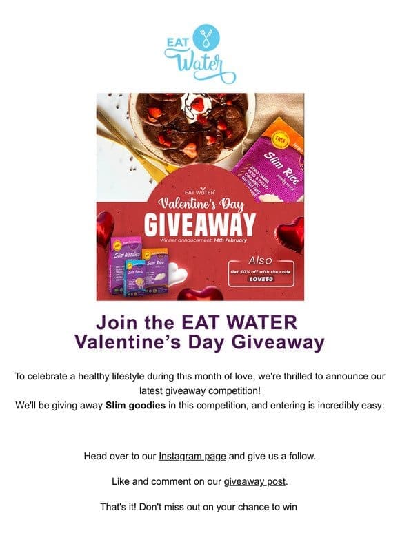 Don’t Miss Out: Valentine’s Day Slim Giveaway!