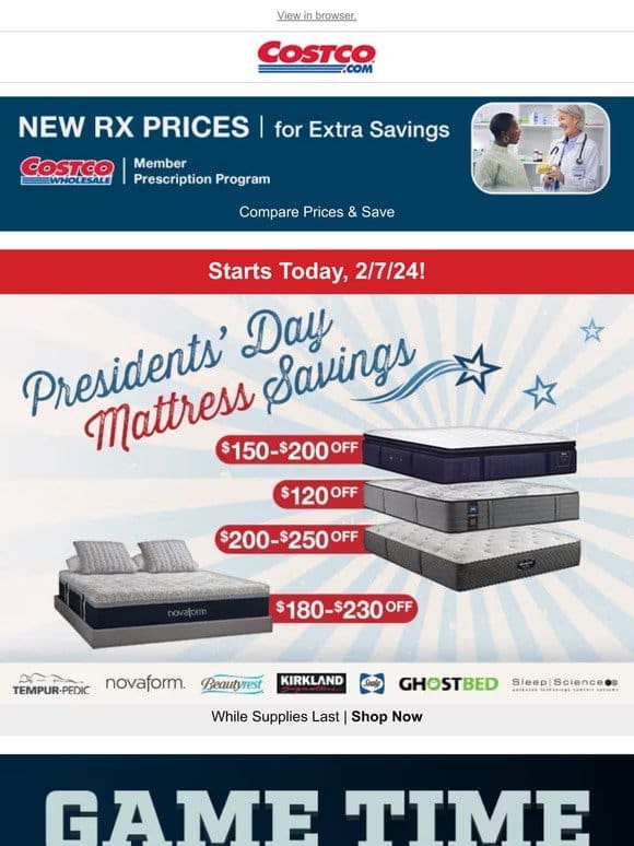 Don’t Sleep on these NEW President’s Day Mattress Deals! Shop Today!